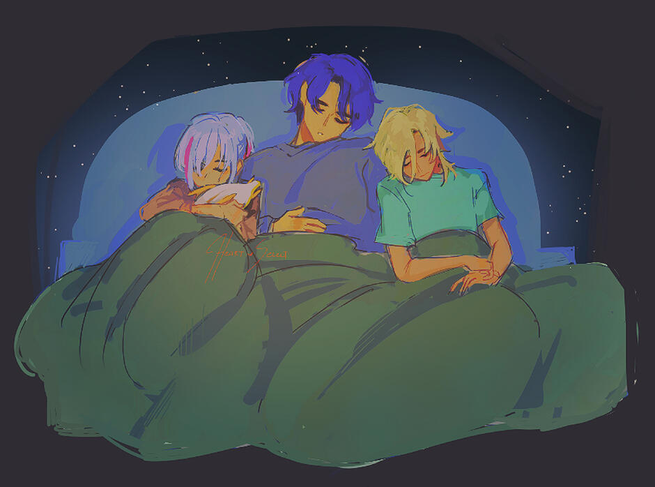 colored sketch