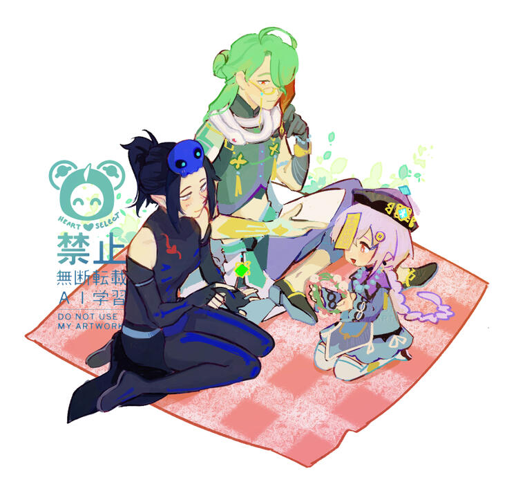 colored sketch