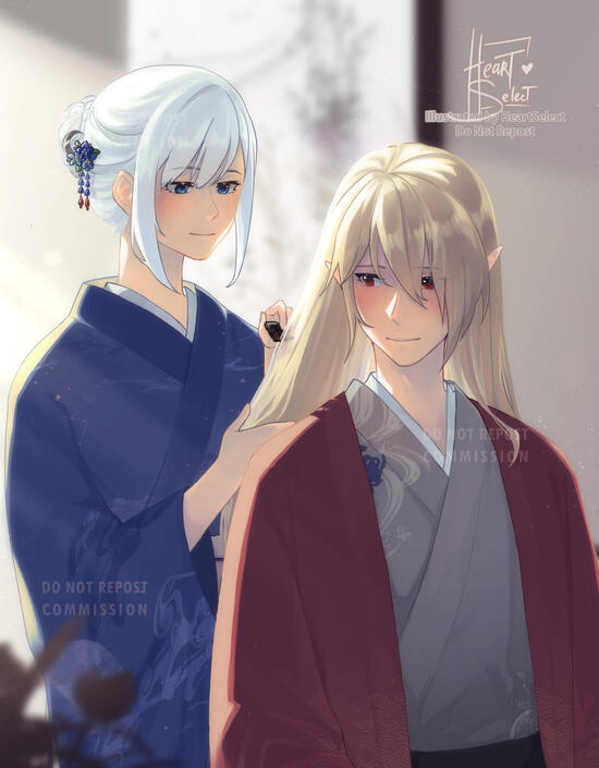 Half Body + Simple BG