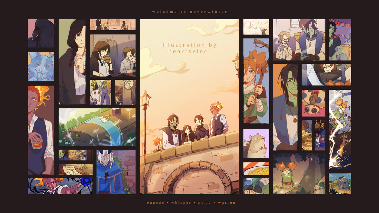 Custom Full Illustration (Panel'd)